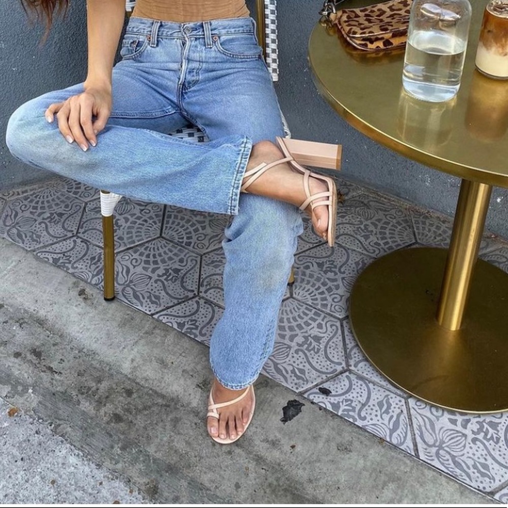 RAYE Anthea block heeled sandals